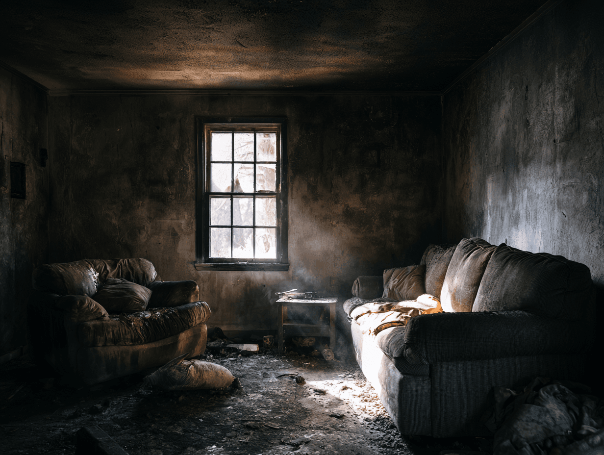 Documented property contents from a field inventory